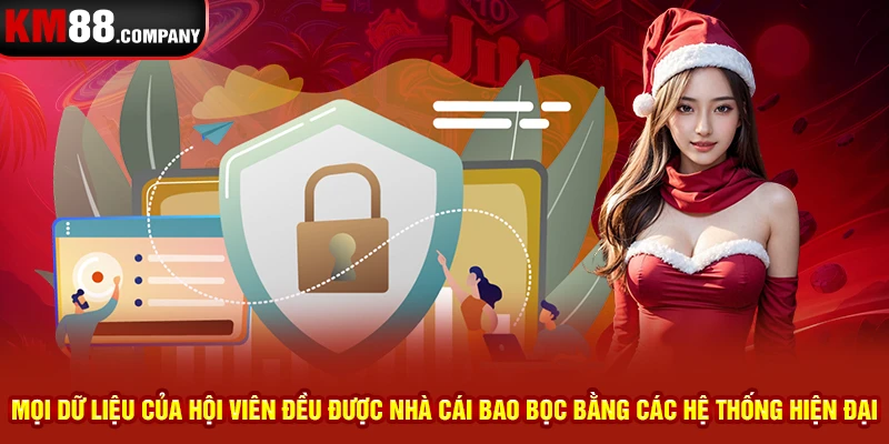 Mọi dữ liệu của hội viên đều được nhà cái bao bọc bằng các hệ thống hiện đại 